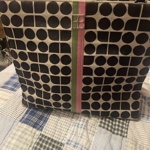 Black and white Kate spade purse
